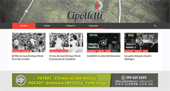 Desktop Screenshot of cipollettitv.com